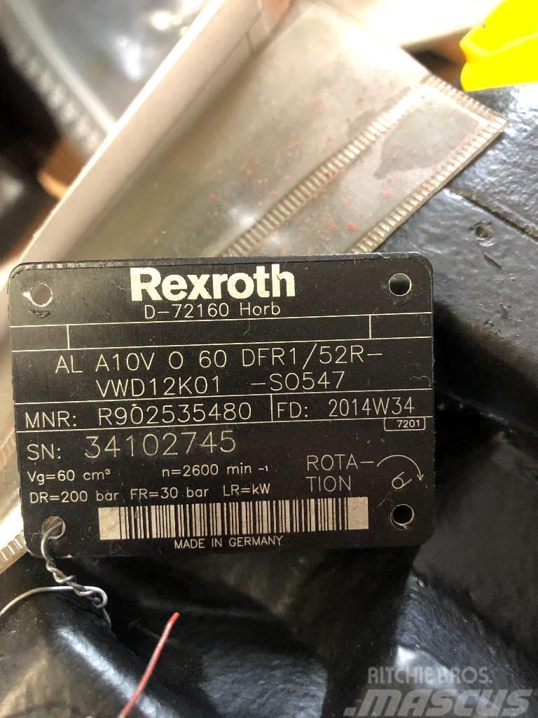 Rexroth AL A10V O 60 DFR1/52R-VWD12K01 -SO547 Ďalšie komponenty