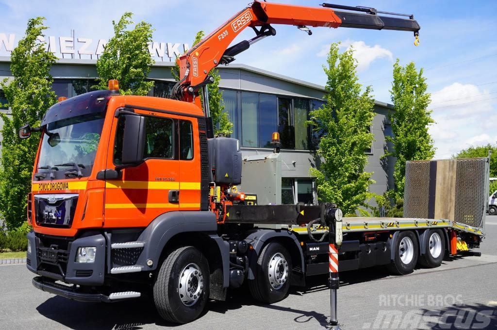 MAN TGS 35.360 E6 8×2 / Tow truck / Crane Fassi F235 Autožeriavy, hydraulické ruky