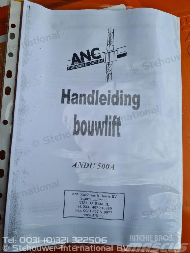  ANC ANDU 500A Ďalšie zdvíhacie zariadenia a plošiny