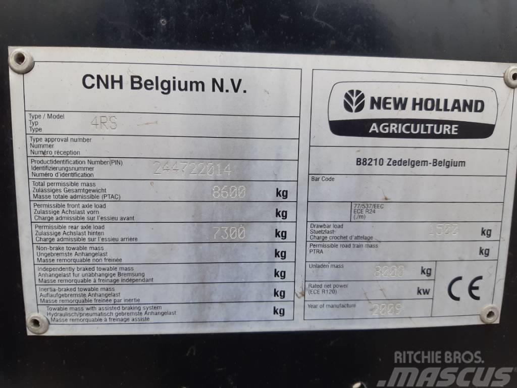 New Holland BB9060 RS, Fyrkantspress Lisy na hranaté balíky