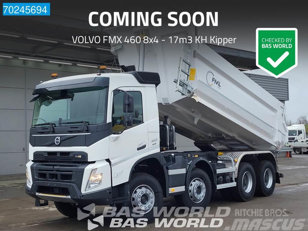 Volvo FMX 460 8X4 COMING SOON! VEB 17m3 KH Kipper Euro 6 Sklápače