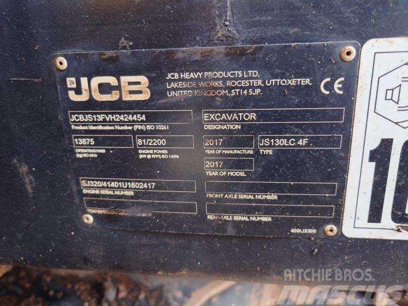 JCB JS 130 LC Pásové rýpadlá