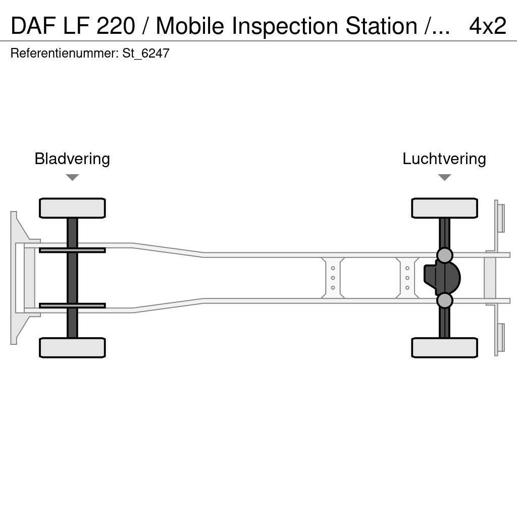 DAF LF 220 / Mobile Inspection Station / APK / TUV / M Skriňová nadstavba