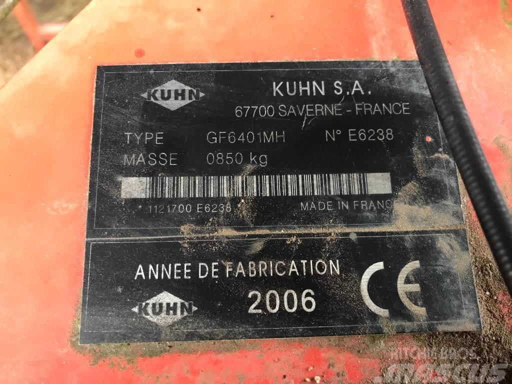 Kuhn GF 6401 MH Obracače a zhrabovače sena