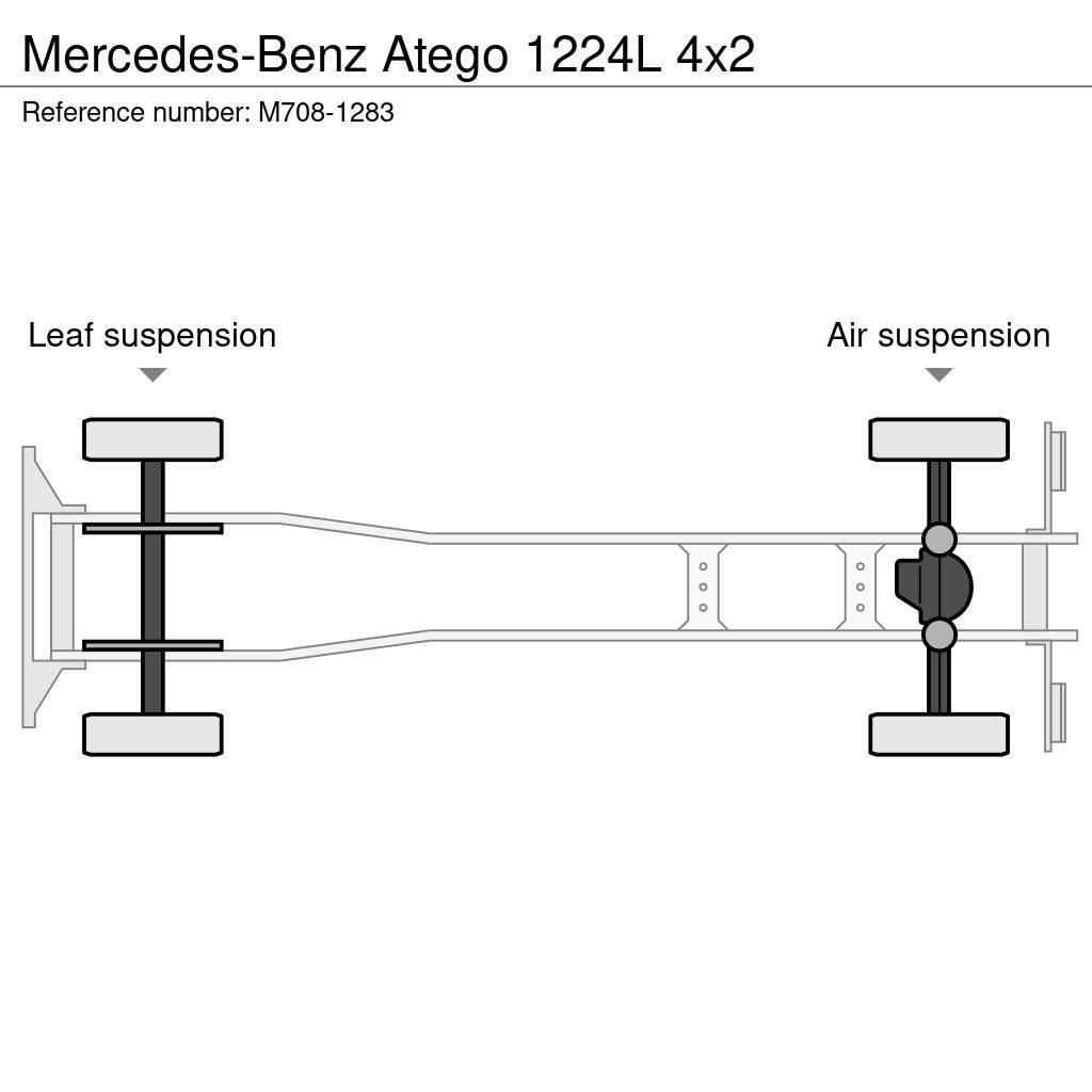 Mercedes-Benz Atego 1224L 4x2 Skriňová nadstavba