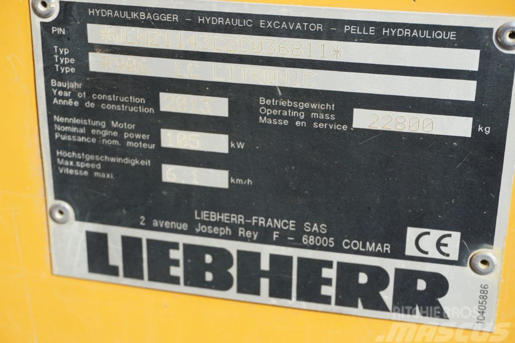 Liebherr R 906 Pásové rýpadlá