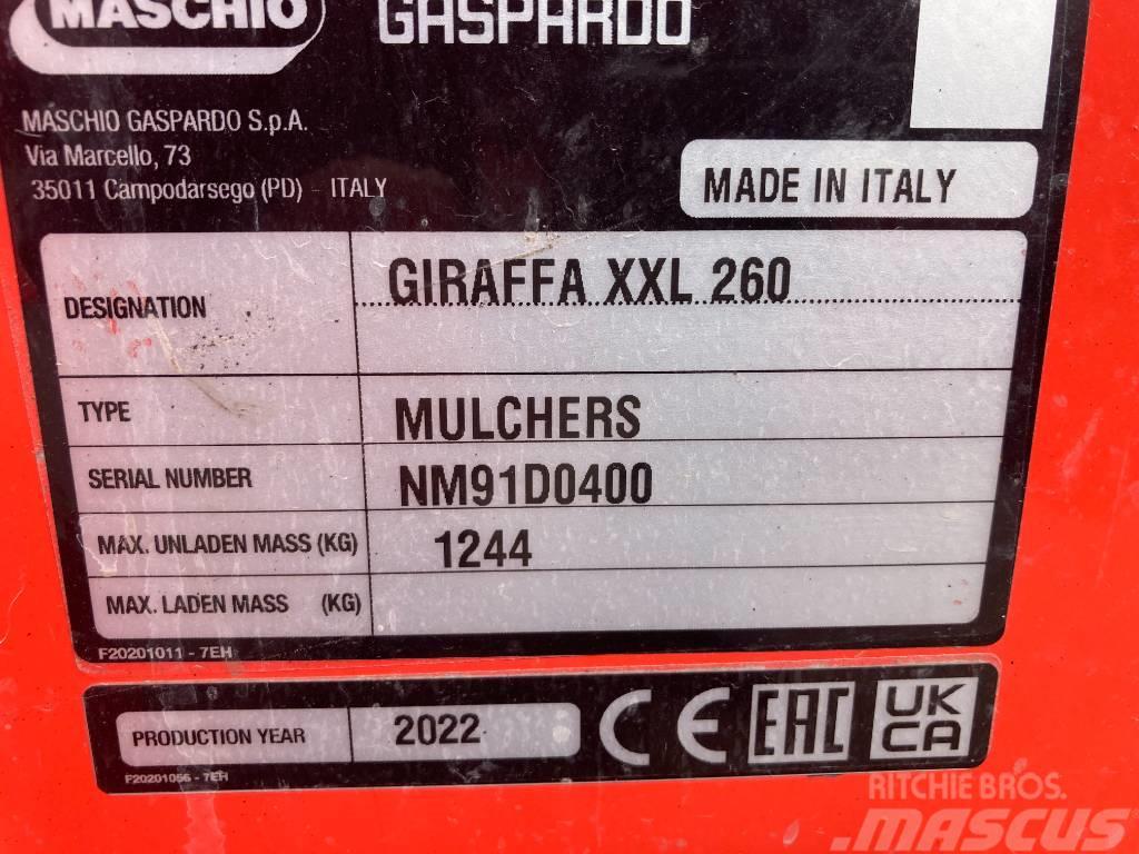 Maschio Giraffa 260 XXL HD Mulčovače