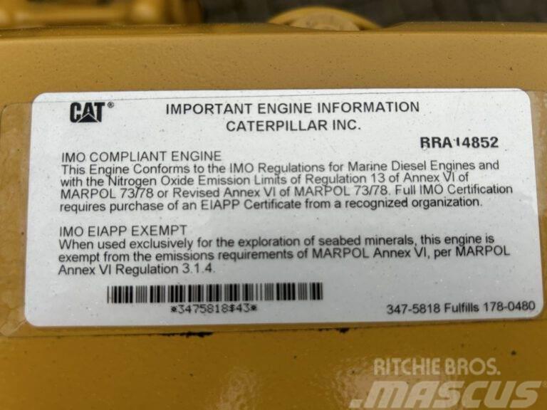 CAT C13 - Unused - 475 HP - Arr. 360-5974 Motory