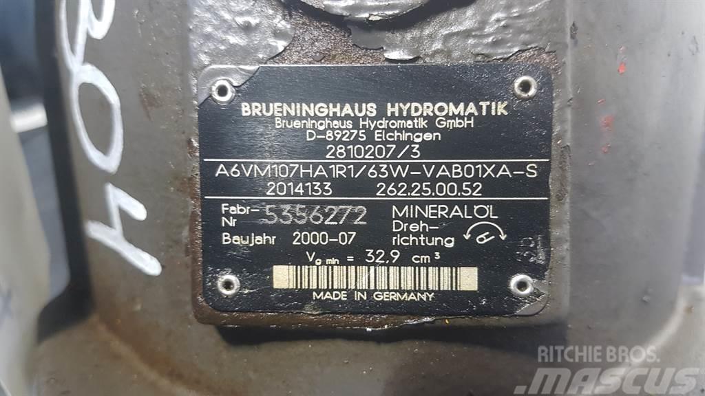 Brueninghaus Hydromatik A6VM107HA1R1/63W -Volvo L30-Drive motor/Fahrmotor Hydraulika