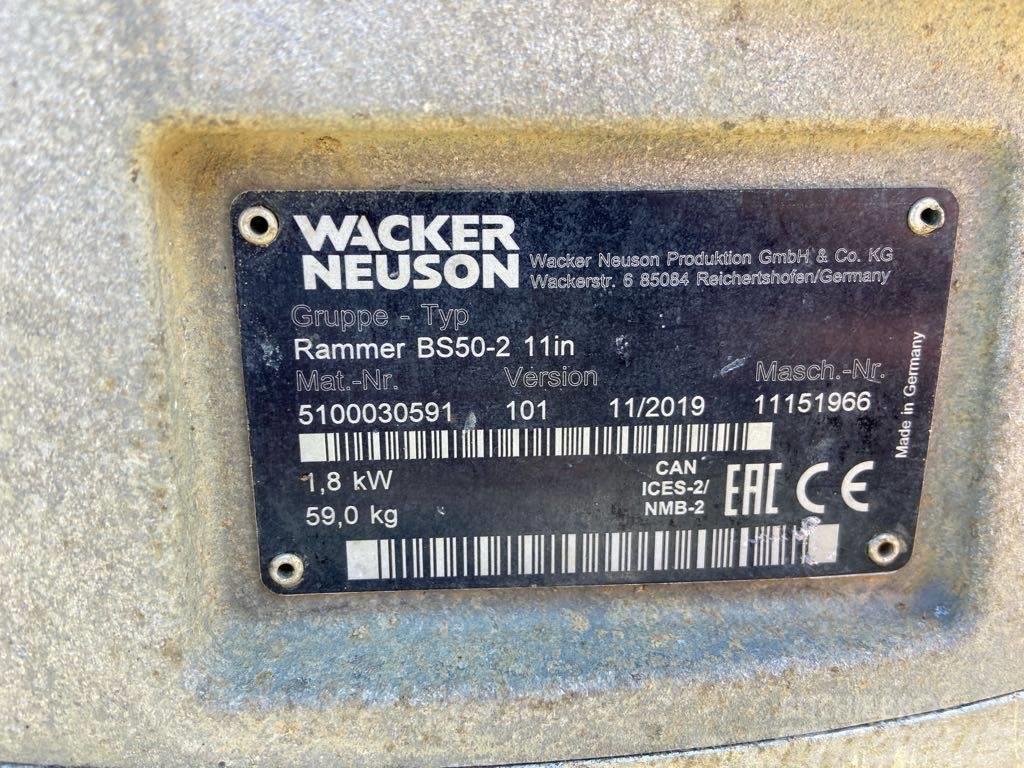 Wacker Neuson BS50-2 Vibračné zhutňovače