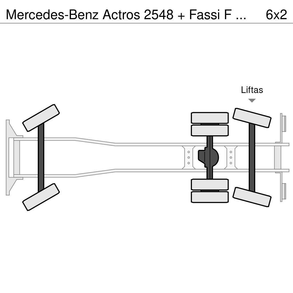 Mercedes-Benz Actros 2548 + Fassi F 215 A / 235 AXP 24 Univerzálne terénne žeriavy
