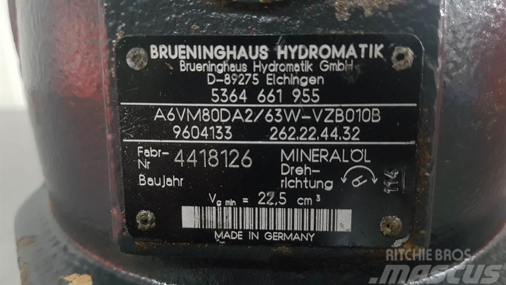 Brueninghaus Hydromatik A6VM80DA2/63W - Zeppelin ZL100 - Drive motor Hydraulika