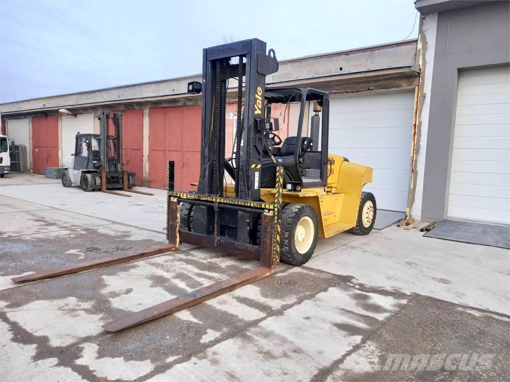Yale GDP100DC, forks 2400 mm Dieselové vozíky
