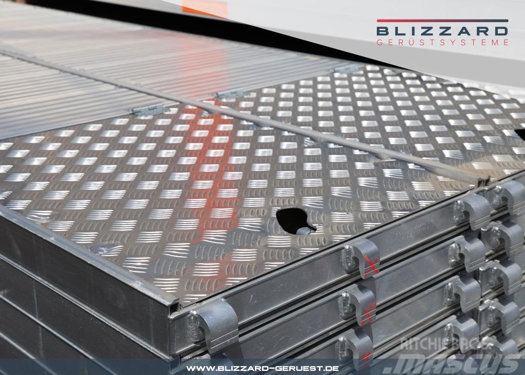 Blizzard S70 488 m² neues Gerüst aus Stahl + Aluböden Lešenárske zariadenie