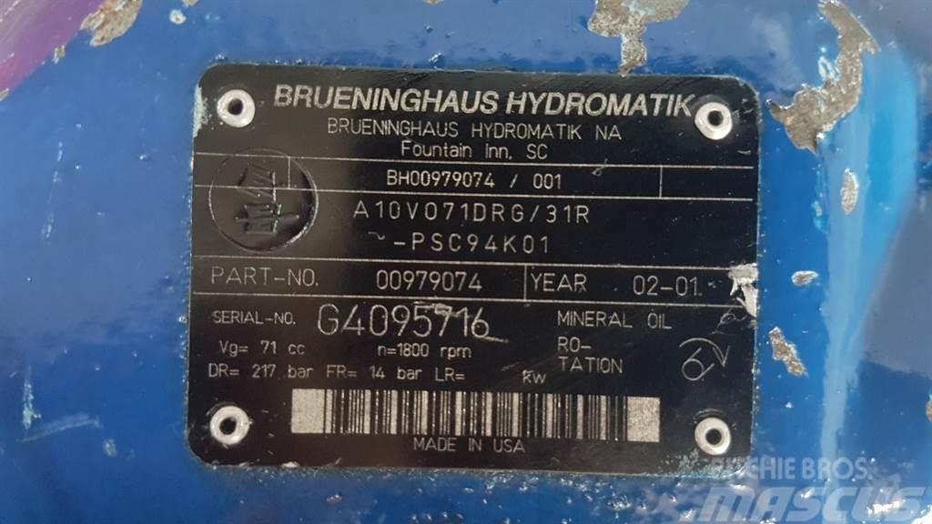 Brueninghaus Hydromatik A10VO71DRG/31R - Load sensing pump Hydraulika