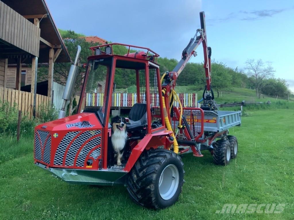 Kranman Bison 8000 6WD Lesné traktory