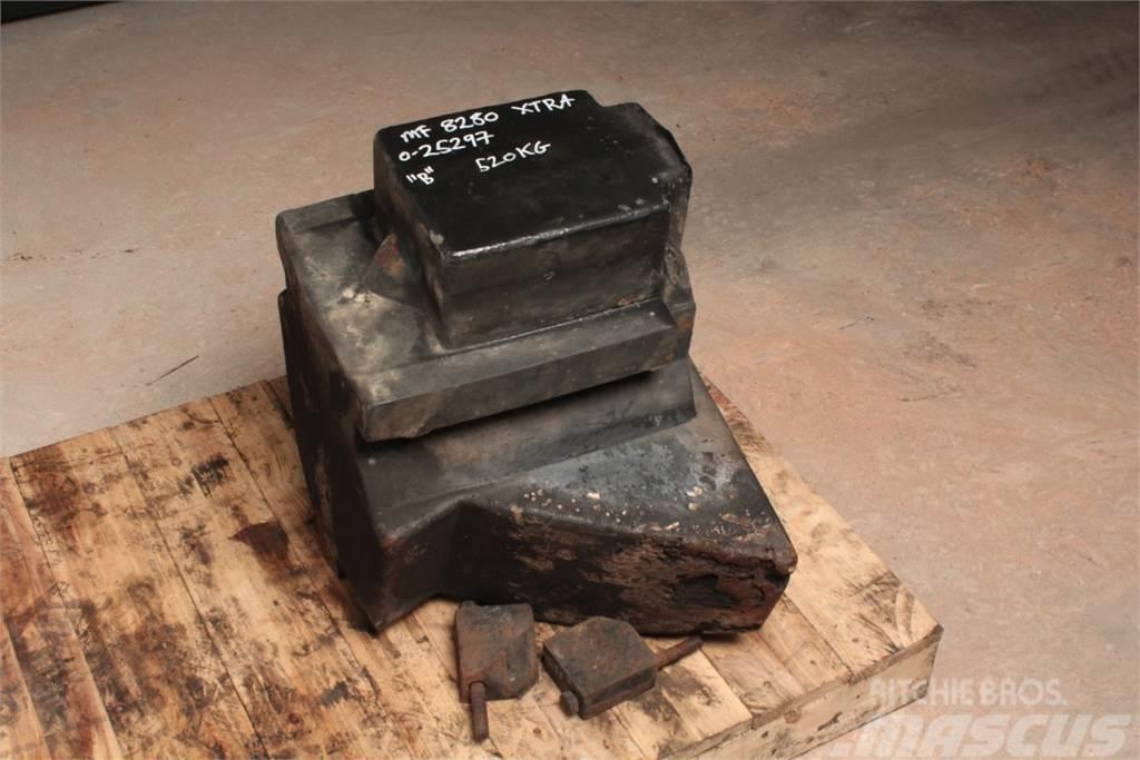 Massey Ferguson 8280 Weight block Podvozky a zavesenie kolies
