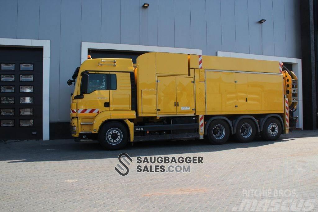 MAN MTS 2012 Saugbagger Kombinované/Čerpacie cisterny