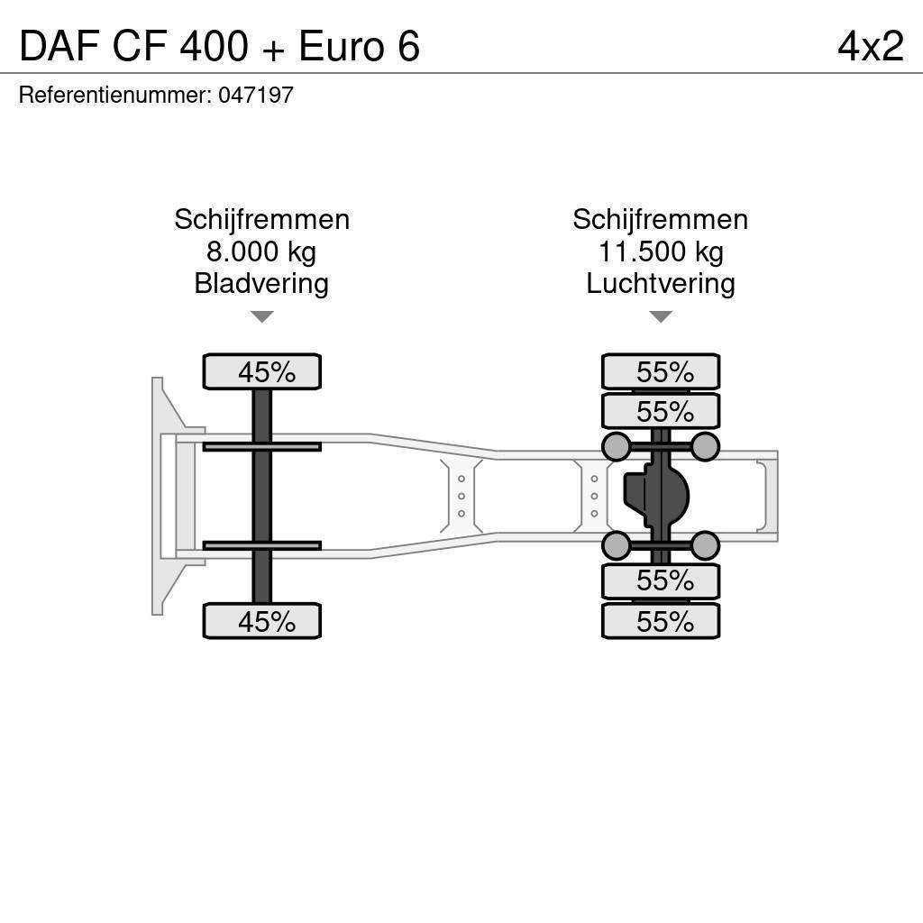 DAF CF 400 + Euro 6 Ťahače