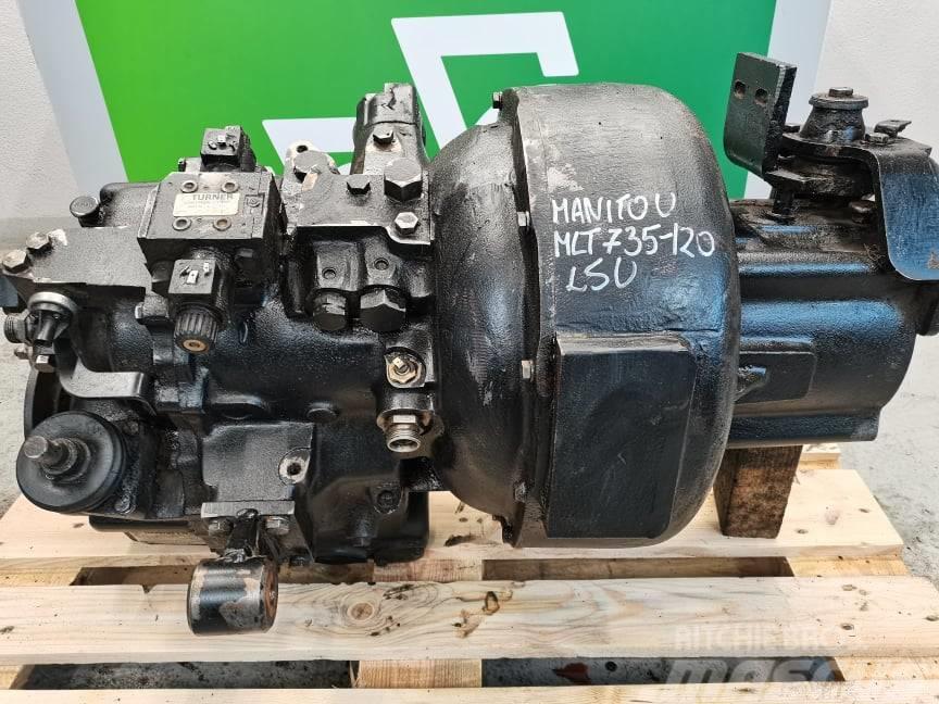 Manitou MLT 633 {15930  COM-T4-2024} gearbox Prevodovka