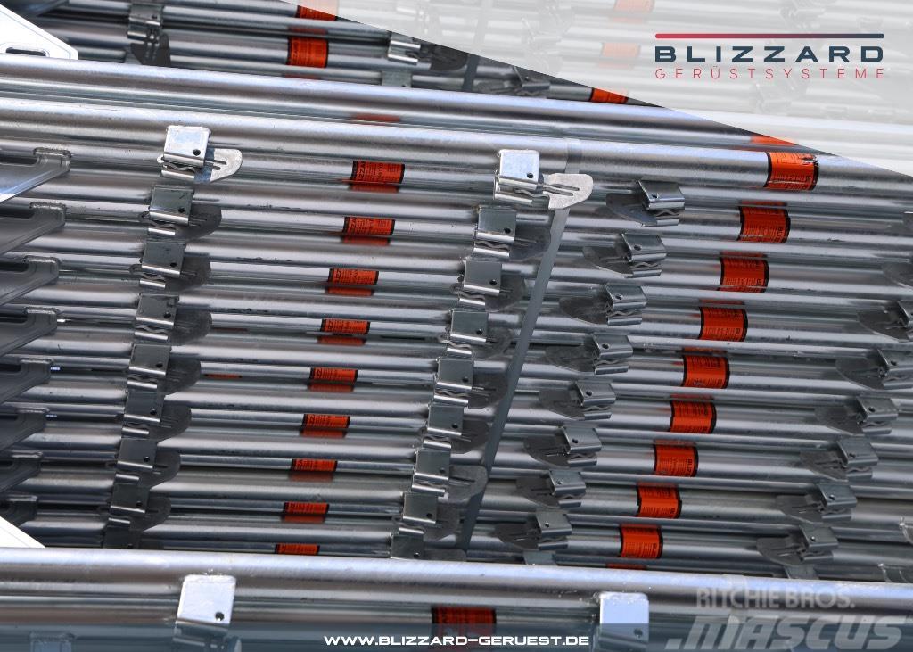 Blizzard S70 303,93 m² neues Gerüst mit Aluminiumböden Lešenárske zariadenie