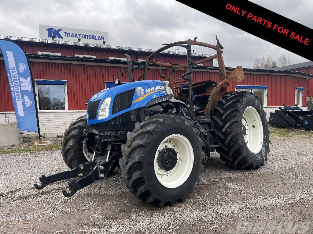 New Holland T 5.115 Dismantled: only spare parts Traktory