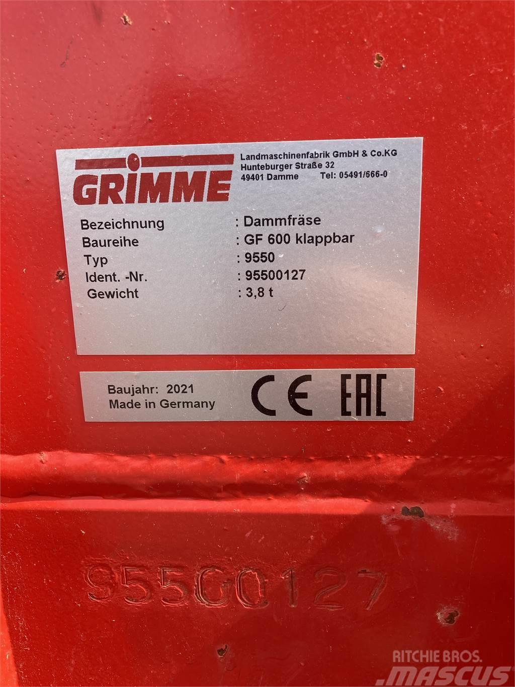 Grimme GF 600 Zariadenie na pestovanie zemiakov - Iné