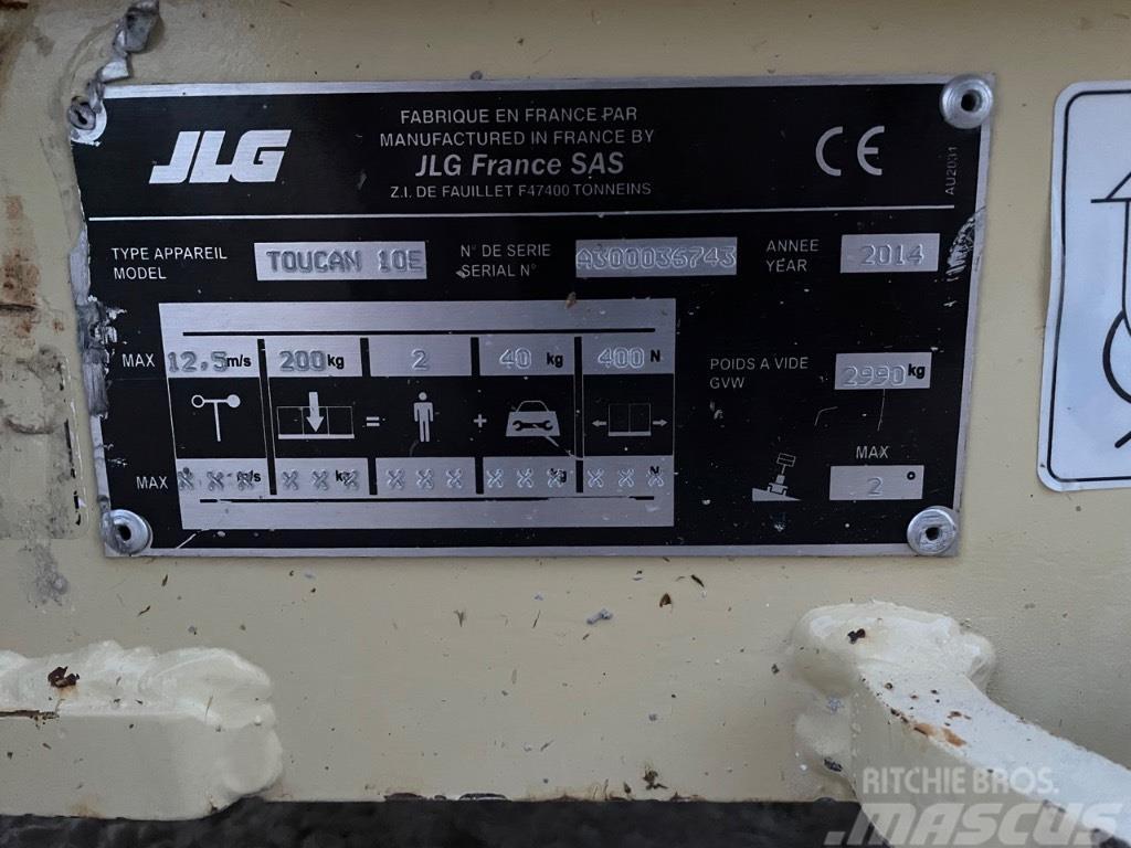 JLG Toucan 10 E Vertikálne stĺpové výťahy