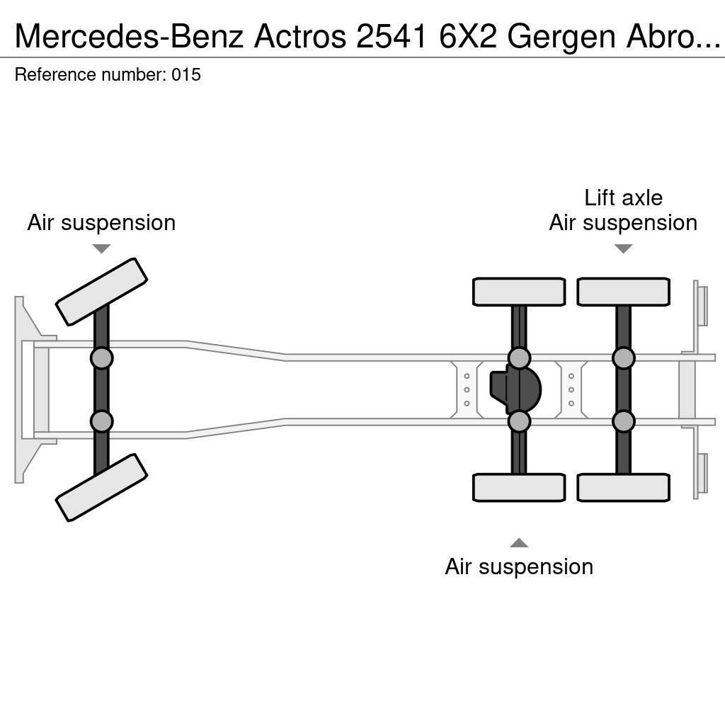 Mercedes-Benz Actros 2541 6X2 Gergen Abroll/Lenkachse/E5 EEV Hákový nosič kontajnerov