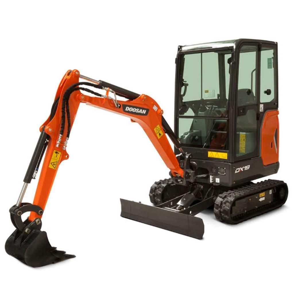 Doosan DX 19 Mini rýpadlá < 7t
