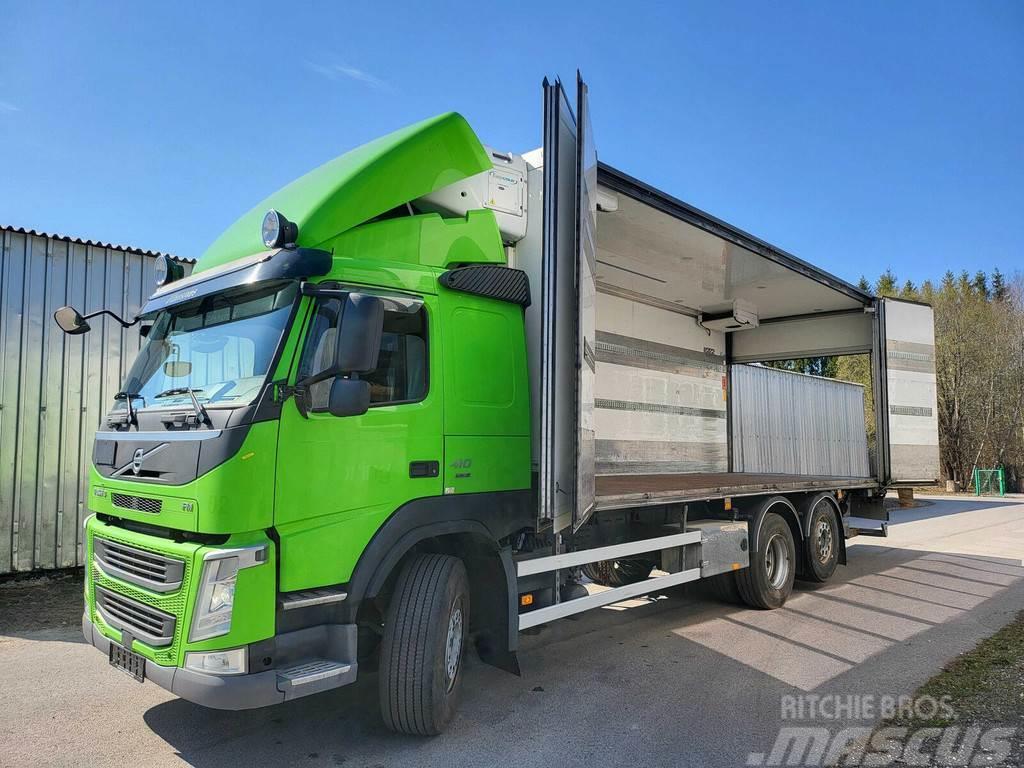 Volvo FM410 6X2 CARRIER SIDEOPENING Temperature controlled trucks