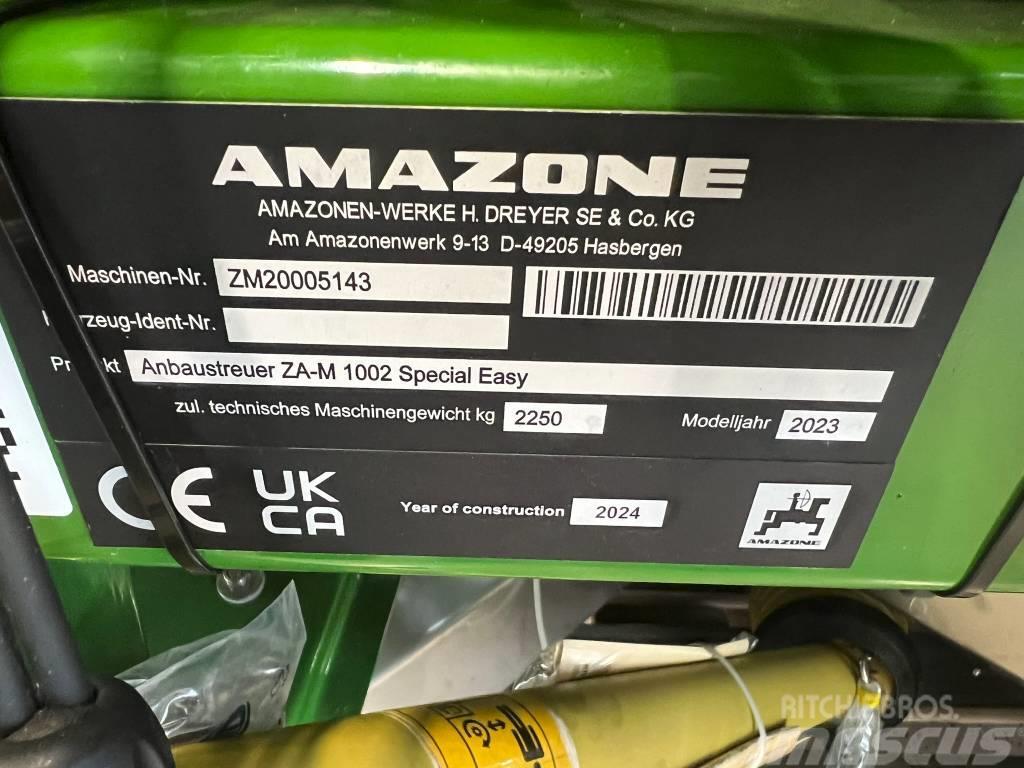 Amazone ZA-M 1002 Special easy Rozmetadlá priemyselných hnojív