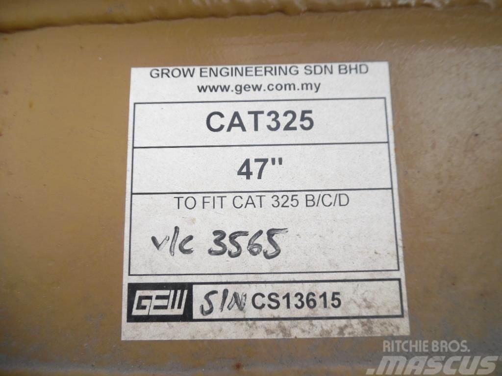CAT 325B / 325C / 325D 47 inch HDbucket Lopaty