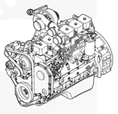 Cummins Machinery Motor 6bt 6BTA 6BTA5.9-C180 Diesel Engin Motory