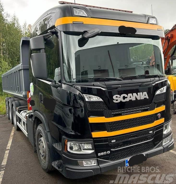 Scania G560 Hákový nosič kontajnerov