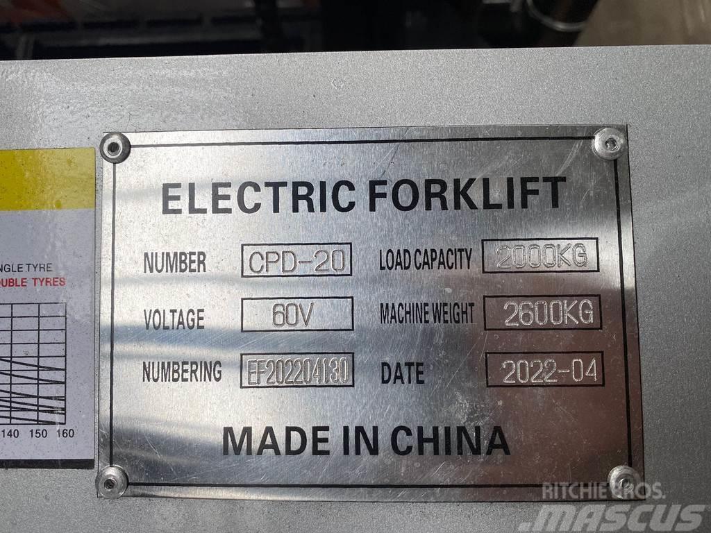 EasyLift CPD 20 Forklift - 2.000 kg loading cap. Iné