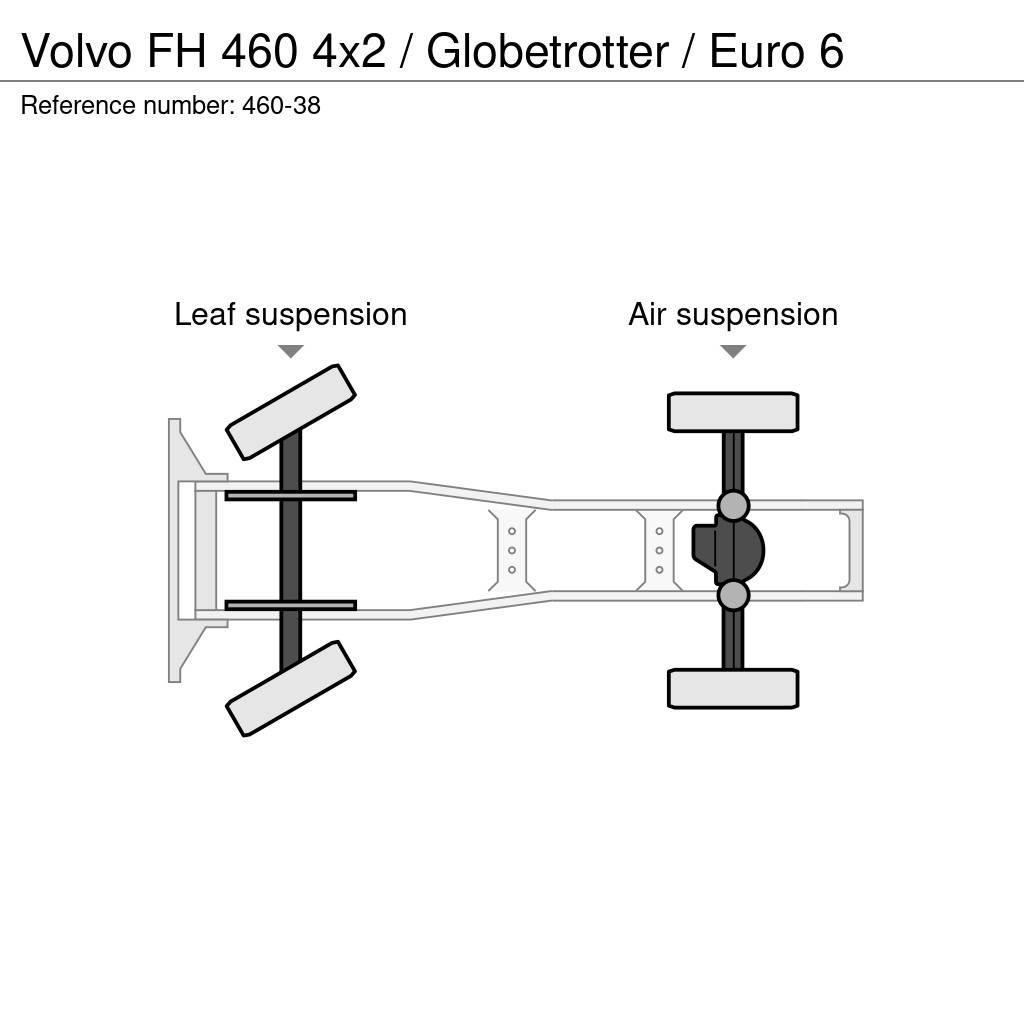 Volvo FH 460 4x2 / Globetrotter / Euro 6 Ťahače