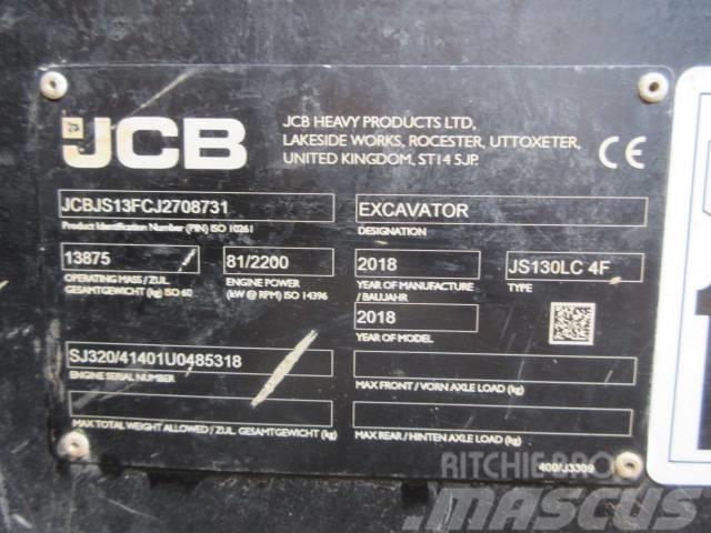 JCB JS130LC Plus+ Pásové rýpadlá
