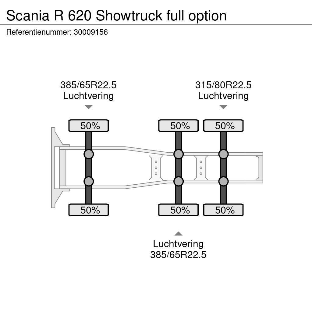 Scania R 620 Showtruck full option Ťahače