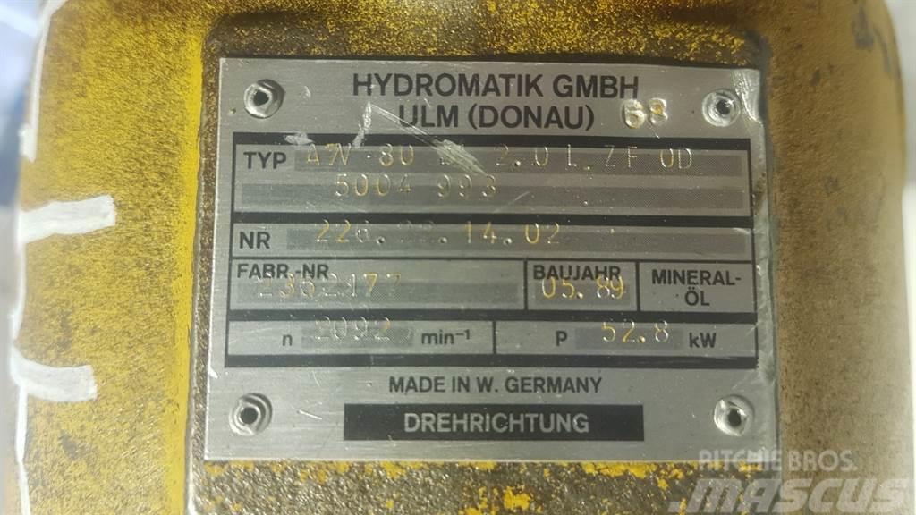 Hydromatik A7V80LV20LZF0D - Load sensing pump Hydraulika