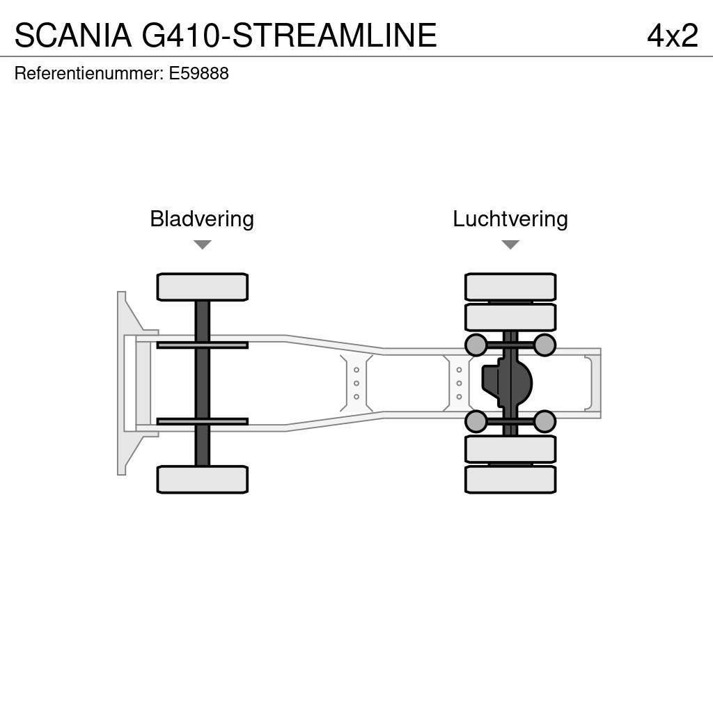 Scania G410-STREAMLINE Ťahače