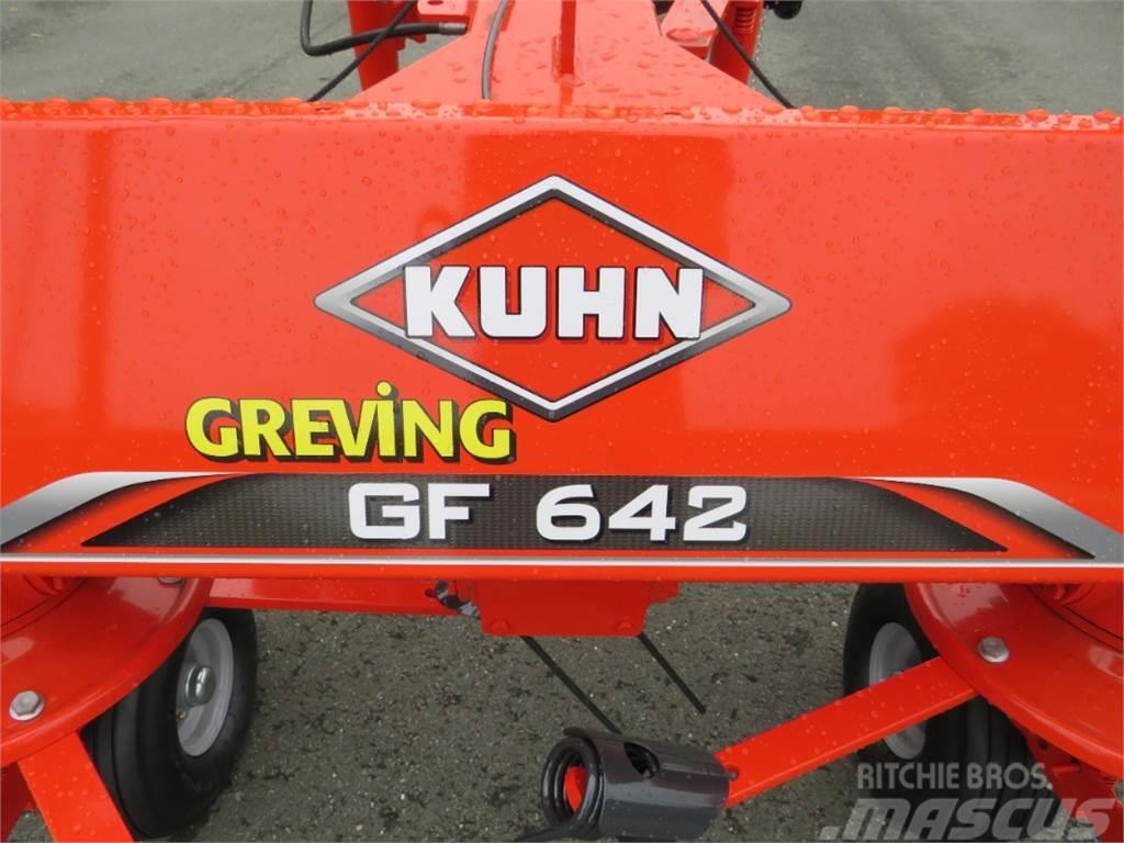 Kuhn GF 642 Obracače a zhrabovače sena
