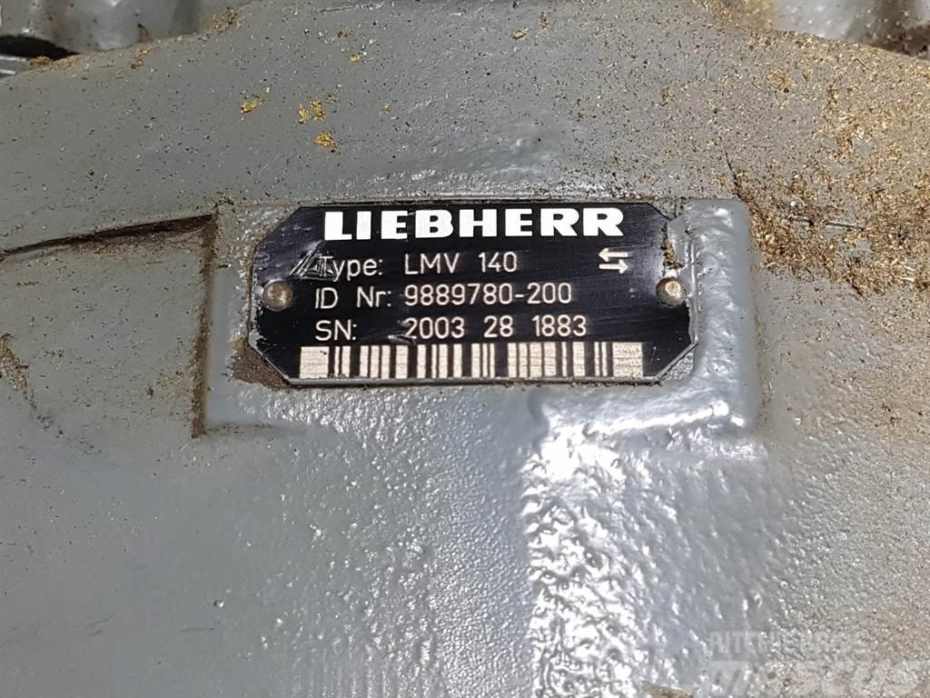 Liebherr A934C-9889780-200-LMV140-Drive motor/Fahrmotor Hydraulika