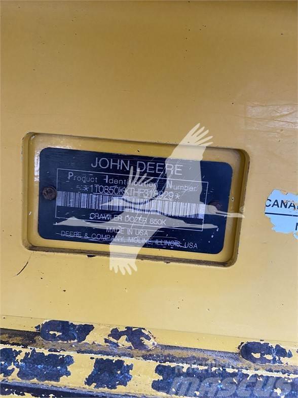John Deere 850K Pásové dozéry