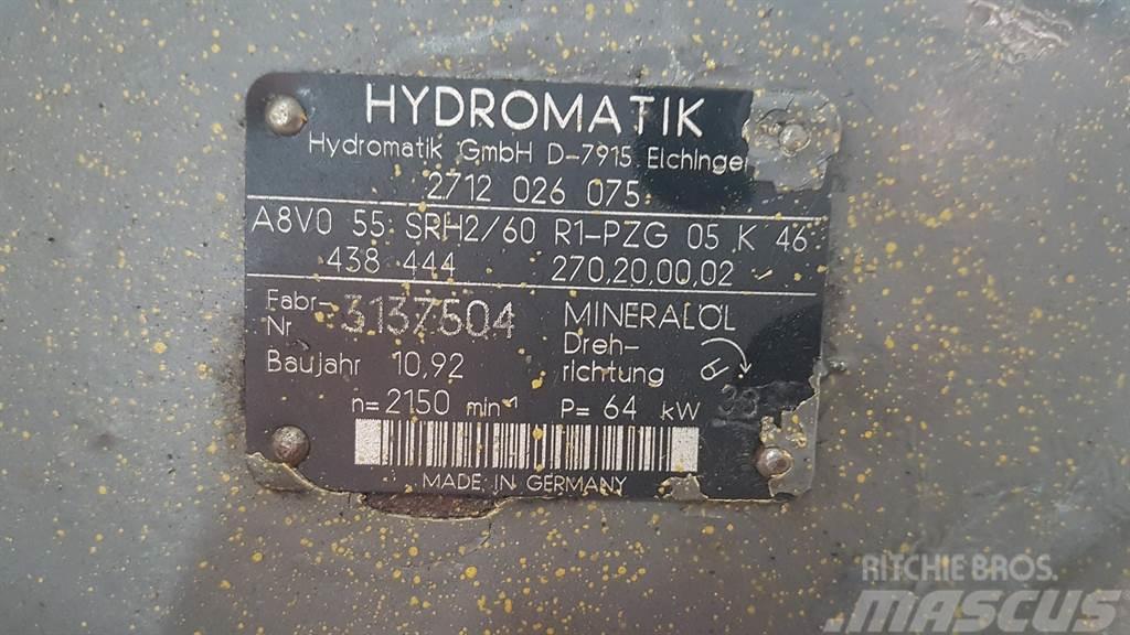 Hydromatik A8V055SRH2/60R1 -Zeppelin ZM15-Pump Hydraulika