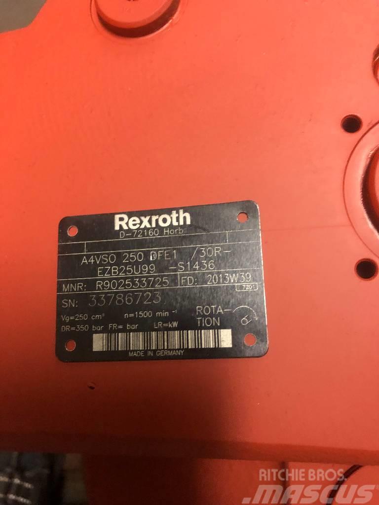 Rexroth A4VSO 250 DFE1/30R-EZB25U99 -S1436 Ďalšie komponenty