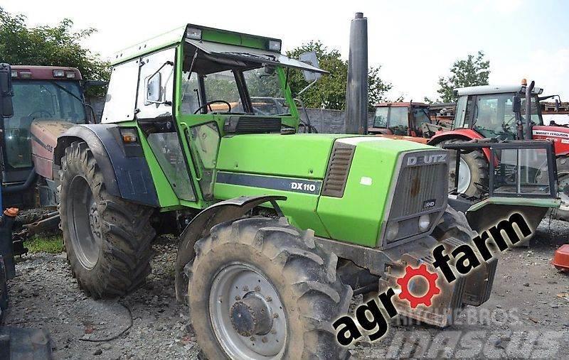 Deutz-Fahr spare parts DX 110 120 skrzynia silnik kabina most Ďalšie príslušenstvo traktorov