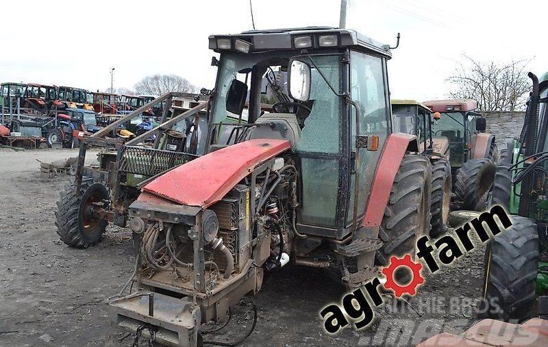 Massey Ferguson spare parts części używane silnik skrzynia oś for  Ďalšie príslušenstvo traktorov