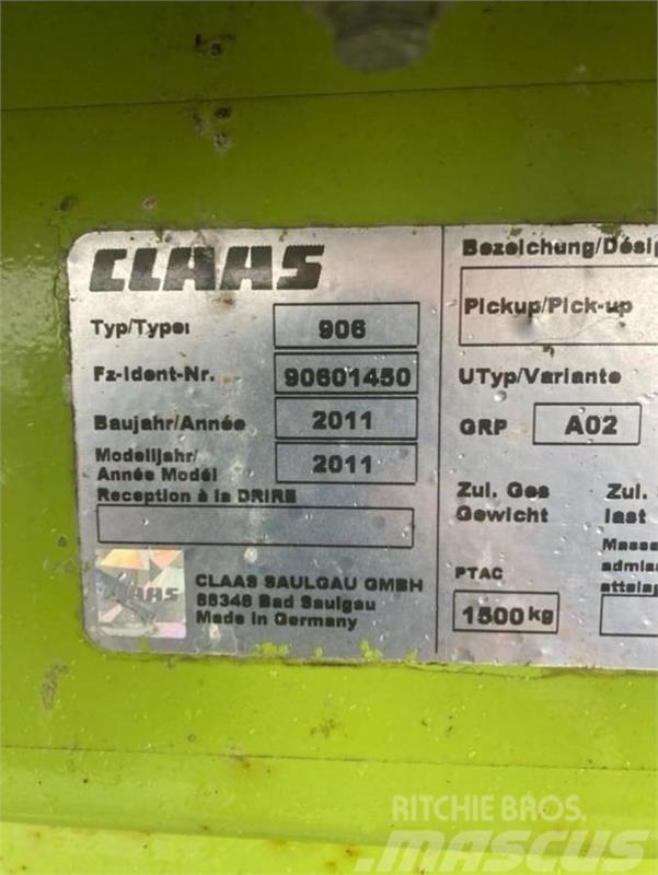 CLAAS PU 380 PRO T Stroje na zber krmovín-príslušenstvo