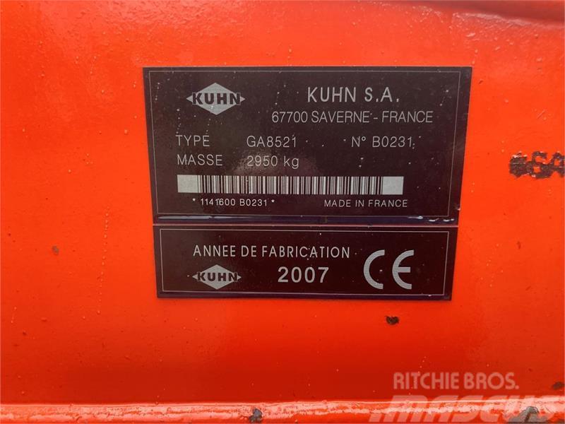 Kuhn GA 8521 To-rotorrive Obracače a zhrabovače sena